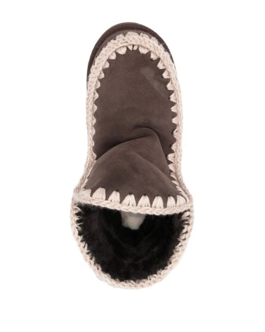 Mou Brown Eskimo 18 Ankle Boots
