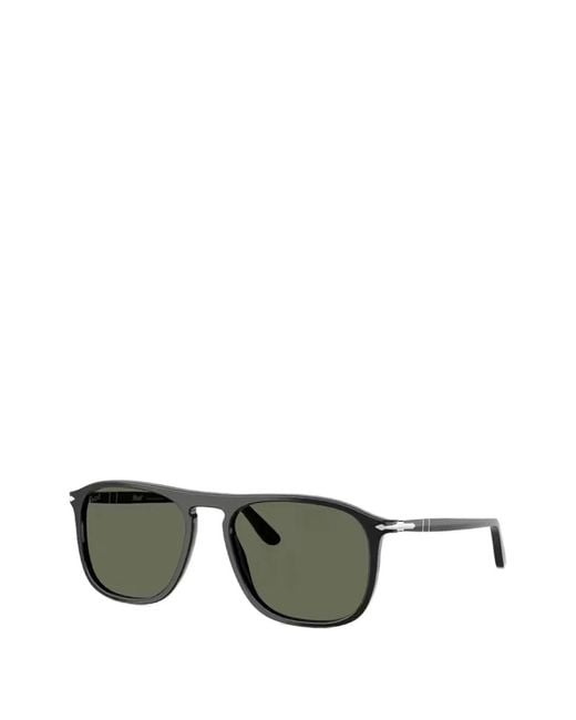 Persol Green Po3392S Rectangle-Frame Sunglasses