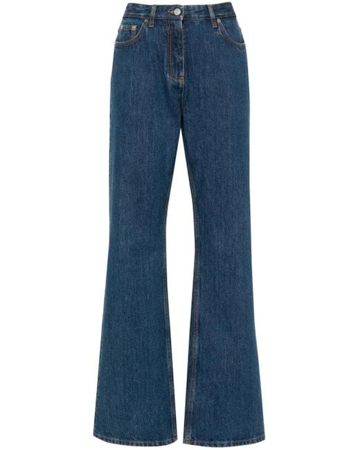 Bally Blue Straight-Leg Jeans
