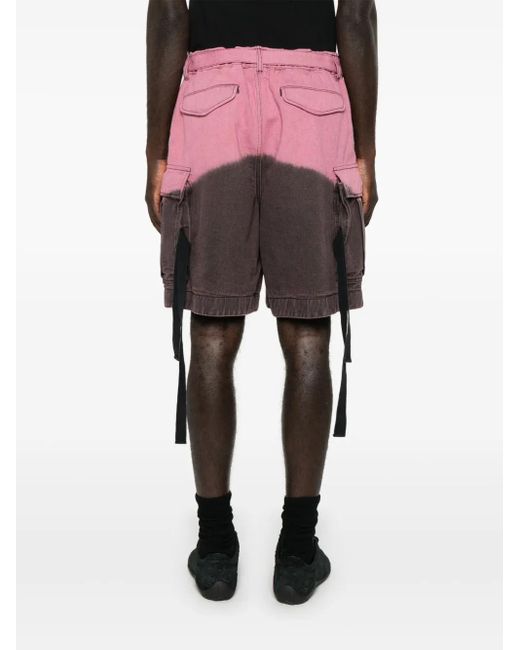 Sacai Pink Bermuda Shorts for men