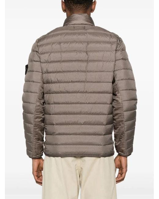 メンズ Stone Island Loom Chambers パデッドジャケット Brown