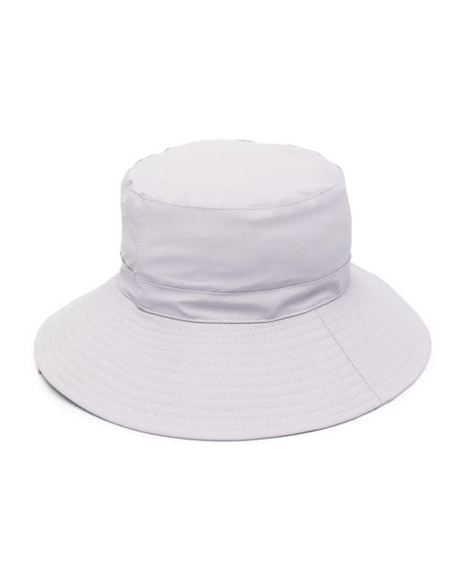 Rains White Boonie Bucket Hat