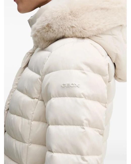 Geox Natural Bettanie Hooded Coat