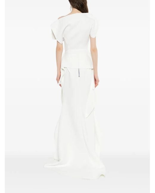 Maticevski White Lover Top