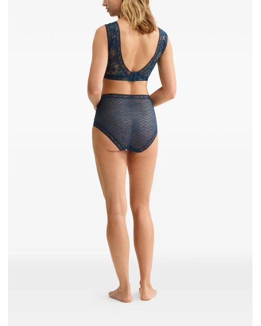 Eres Blue Cascade Bra