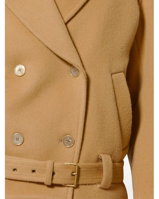 Abrigo Warna Con Cinturón Isabel Marant de color Natural