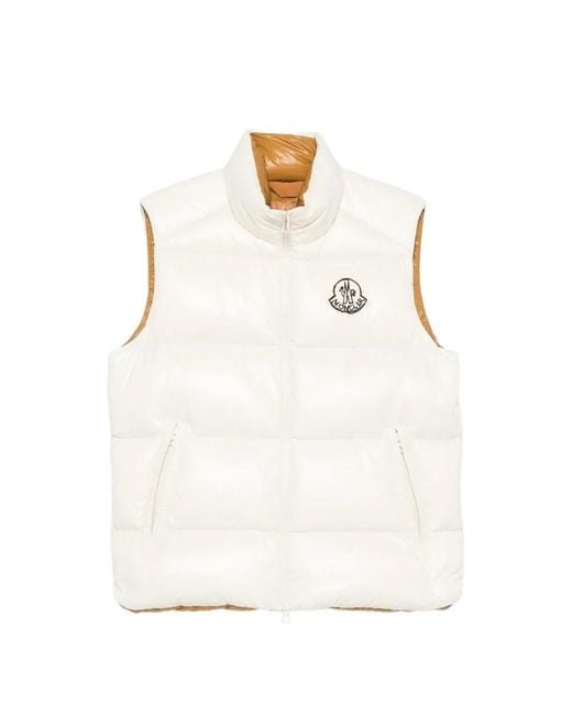 Chaleco Belice Acolchado Moncler de hombre de color White