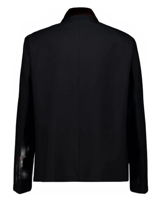 Marni Black Pocket Collar Jacket for men