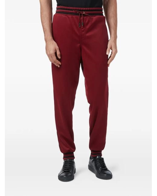Billionaire Red Survêtement À Design Côtelé for men