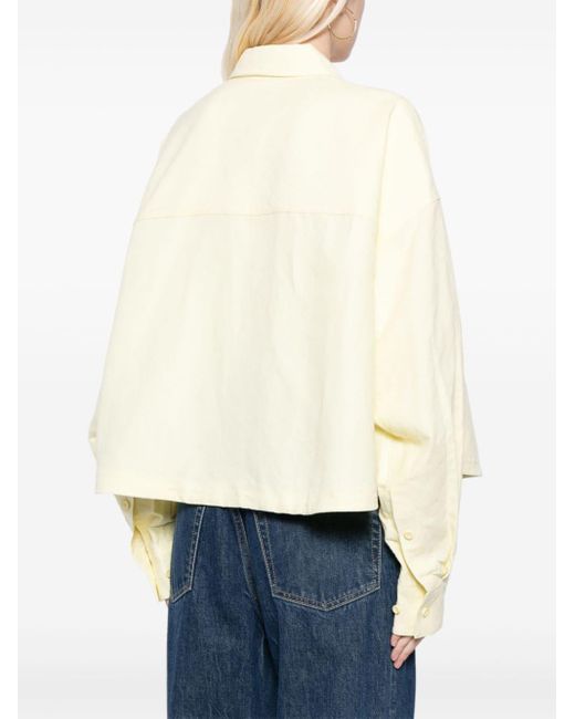 JNBY Natural Oversized Cotton-linen Shirt