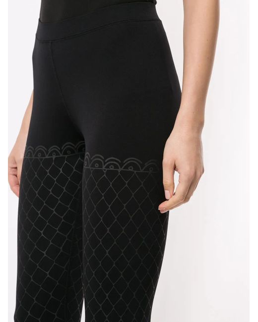 Haculla Black Geometric Print Leggings