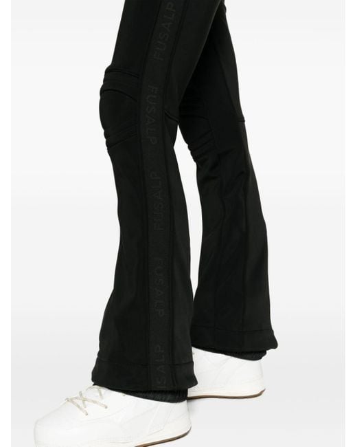 Fusalp Black Celia Flared Ski Trousers - Women's - Polyamide/spandex/elastane/polyester
