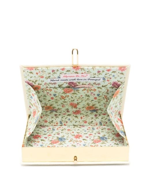 Olympia Le-Tan Metallic Aroma D'Italia Embroidered Clutch Bag