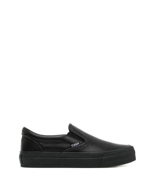 Comme des Garçons Black Slip-On Trainers for men