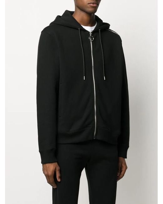 Rabanne Black Logo Shoulder Cardigan