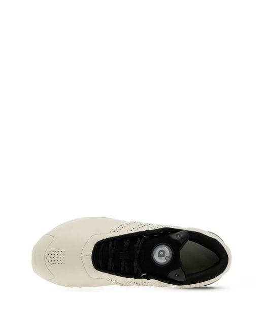 Y-3 White A3 Control Lace-Up Sneakers