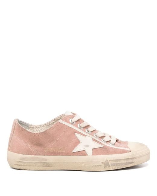 Golden Goose Deluxe Brand Pink V-Star 2 Sneaker