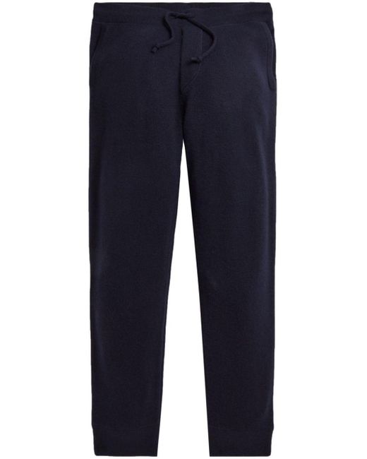 Pantalones de chándal de cachemira Polo Ralph Lauren de hombre de color Blue