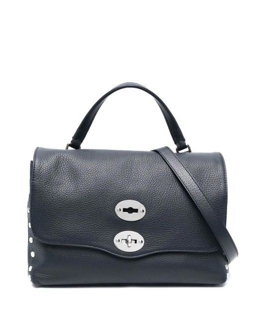 Zanellato Blue Small Postina Cross Body Bag