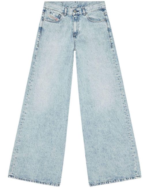 DIESEL Blue D-Akemi Bootcut-Jeans