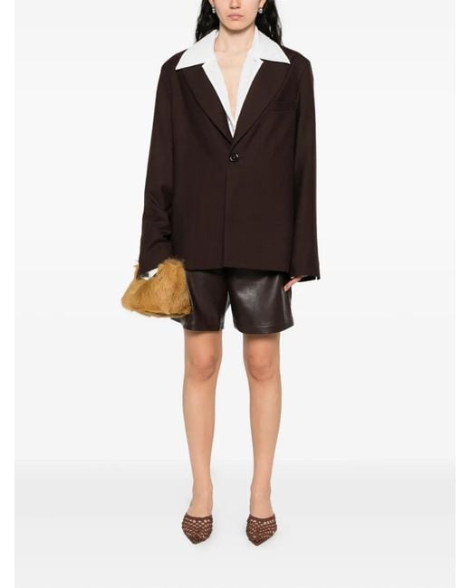 Séfr Black Peak-Lapels Blazer
