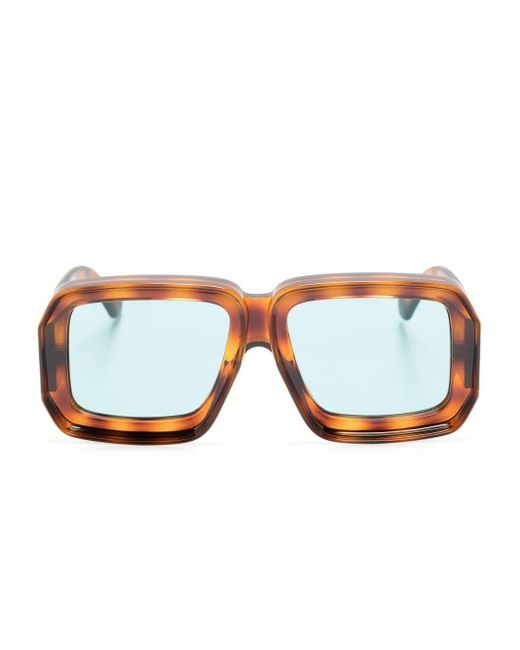 Loewe Blue X Paula's Ibiza Dive Square-frame Sunglasses