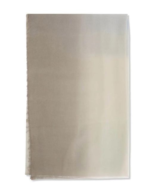 Faliero Sarti Natural Sherly Gradient-Effect Scarf