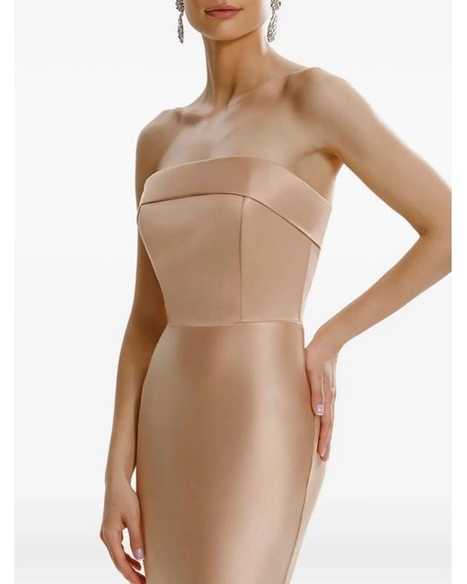 Framboise Natural Dhara Strapless Maxi Dress