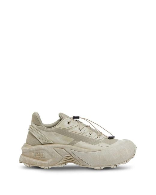 DIESEL White D-Cage Runner Sneakers for men