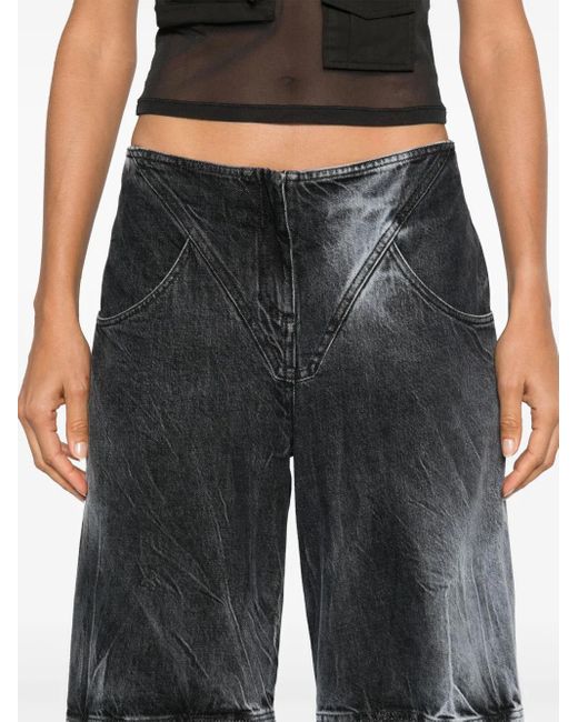 ALESSANDRO VIGILANTE Blue Cut-Out Jeans