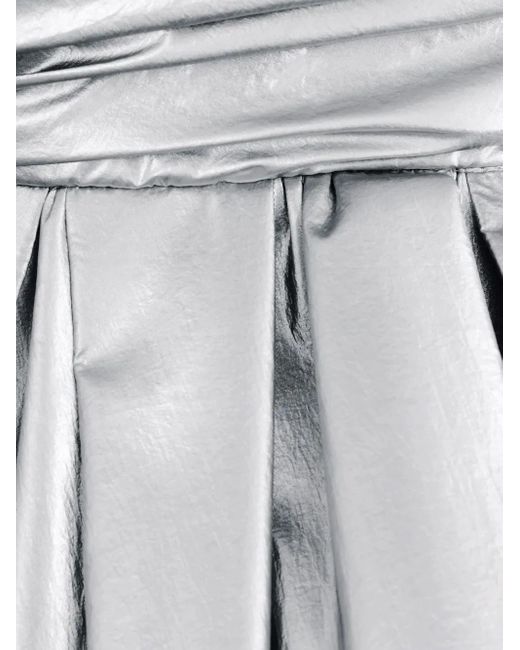 Marc Jacobs Bubble Metallic-Finish Top
