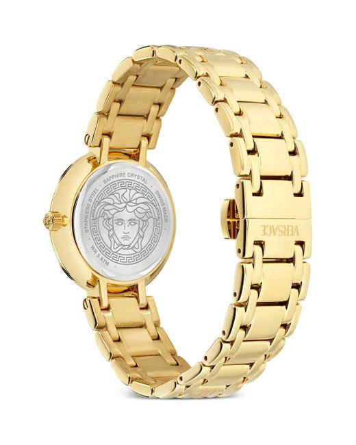 Versace Metallic Antlia 34Mm Watch