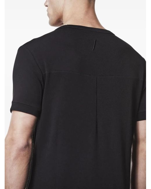 メンズ Thom Krom Worked-seam Cotton T-shirt Black