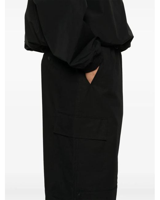 Y-3 Black Cargo Trousers for men