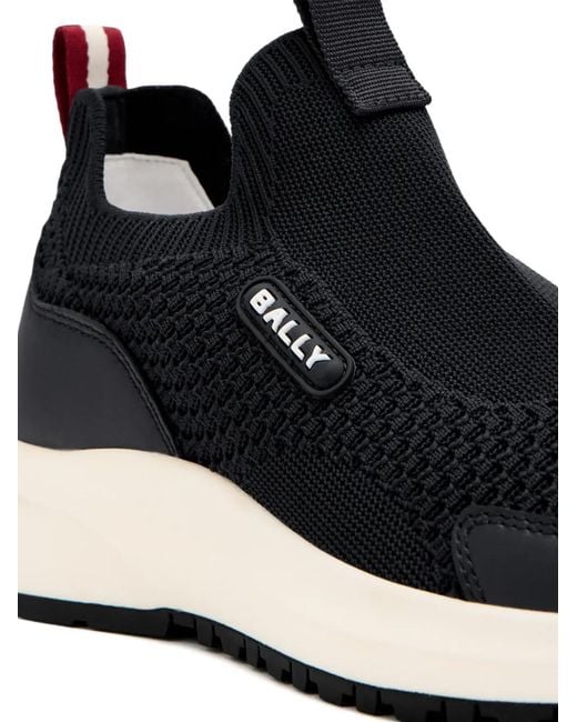 Bally Black Outline Sneakers for men