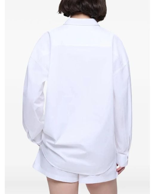 PANGAIA White Chemise En Coton