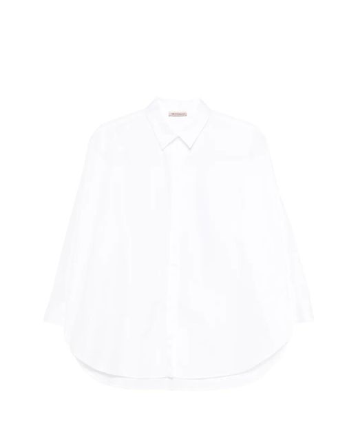 24 BLOOMING White Collared Shirt