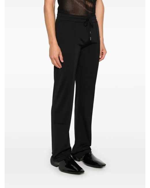 Coperni Black Seam-Detail Track Pants