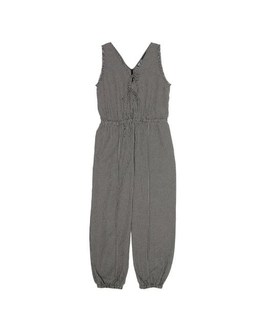 Bimba Y Lola Gray Pattern Jumpsuit