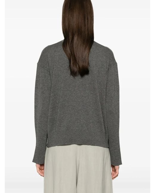 Stella McCartney Gray Virgin Wool Sweater