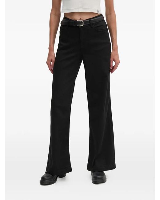 Mos Mosh Black Mmdara Deluxe Flared Jeans