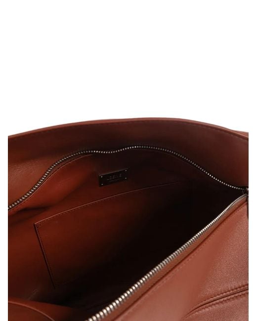 Loewe Brown Large Puzzle Shoulder Bag for men