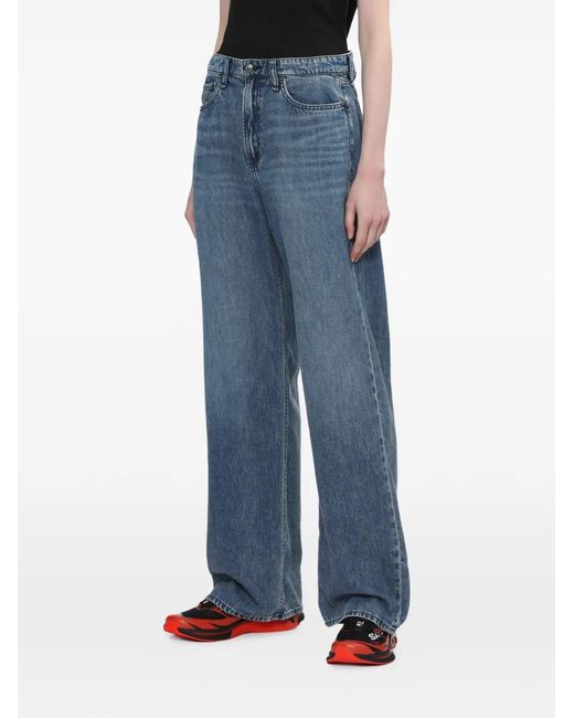 Rag & Bone Blue Five-Pocket Jeans