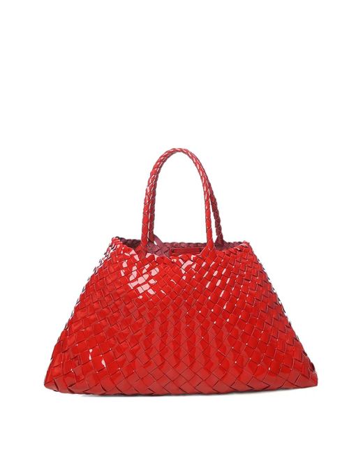 Dragon Diffusion Woven Tote Bag in Red | Lyst
