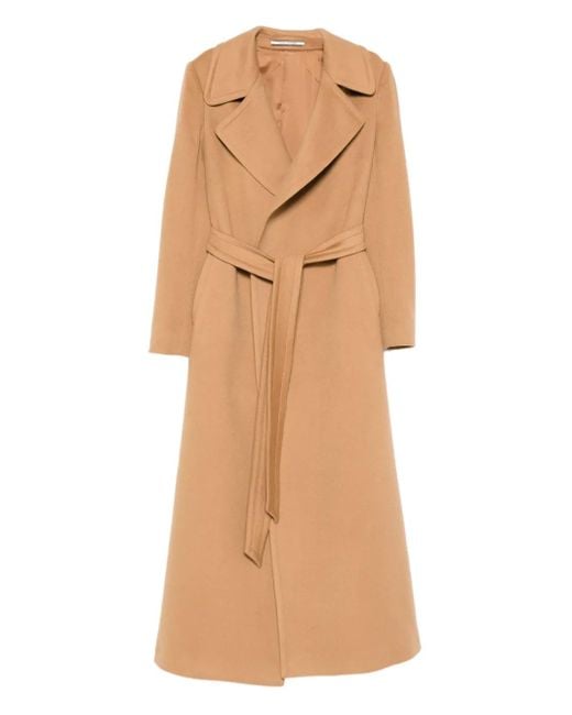 Tagliatore Natural Melody Belted Coat