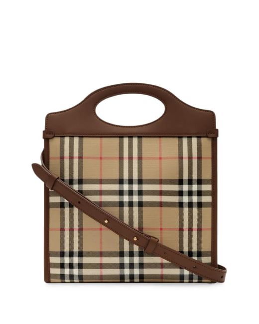 Burberry Brown Small Pocket Bag