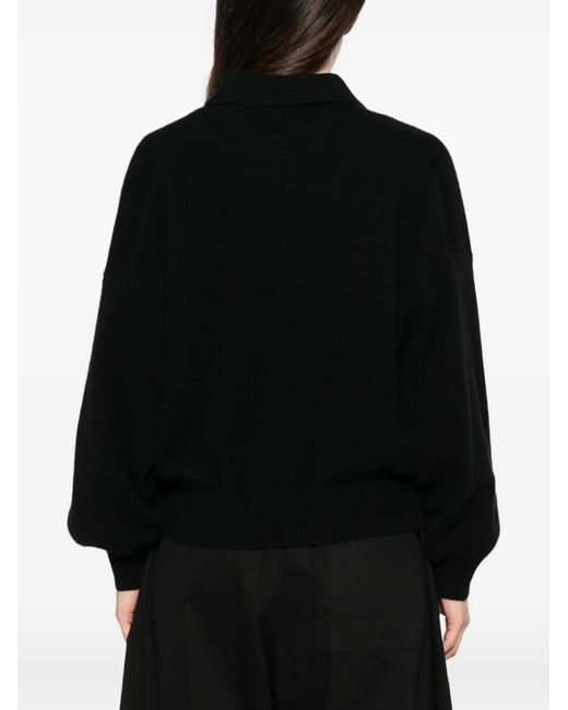 Polo Etta Con Botones Lisa Yang de color Black