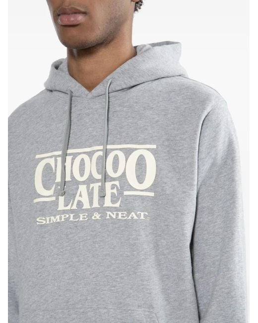 メンズ Chocoolate ロゴ パーカー Gray