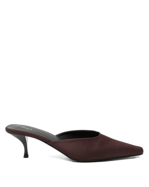Mules Alnair 50 Mm Neous en coloris Brown