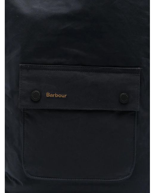 Barbour Transport Foldover Rugzak in het Black voor heren